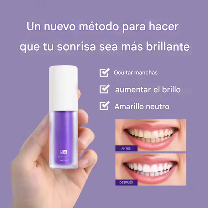 Blanqueador Dental Morada v34: dientes blancos al instante!!! - Compra 1 y llévate 1 Gratis