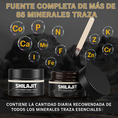NATURAL SHILAJIT RESIN | Rejuvenecimiento y energía en cada porción.