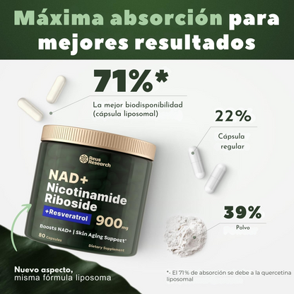 Reus NMN Research Suplemento Alternativo