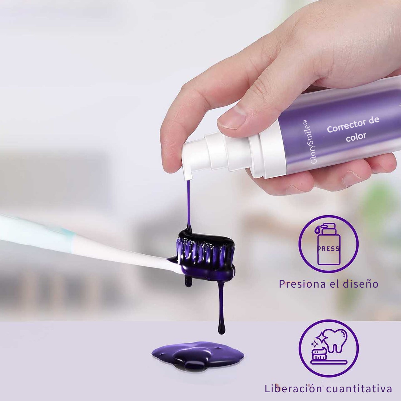 Blanqueador Dental Morada v34: dientes blancos al instante!!! - Compra 1 y llévate 1 Gratis
