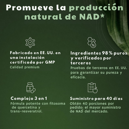 Reus NMN Research Suplemento Alternativo